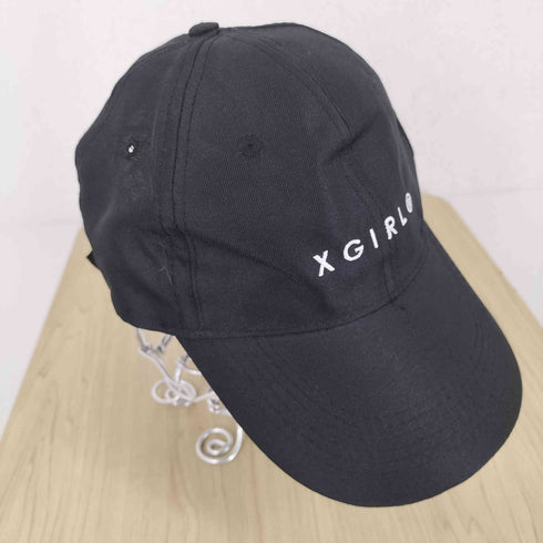 エックスガール X-girl ロゴ刺繍キャップ レディース