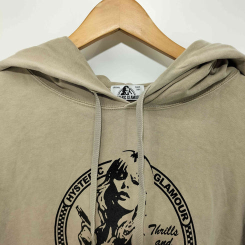 ヒステリックグラマー HYSTERIC GLAMOUR THRILLS AND CHILLSパーカー メンズ JPN:L