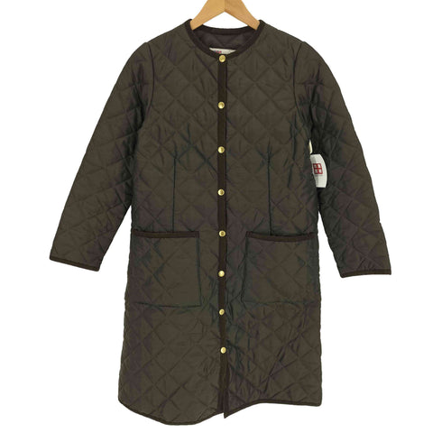 トラディショナルウェザーウェア Traditional Weatherwear 20AW ARKLEY LONG アークリー ロング キルティング ノーカラー コート レディース 34
