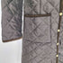 トラディショナルウェザーウェア Traditional Weatherwear 20AW ARKLEY LONG アークリー ロング キルティング ノーカラー コート レディース 34