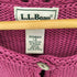 エルエルビーン L.L.Bean 90S コットンS/Sノーカラーカーディガン レディース LG