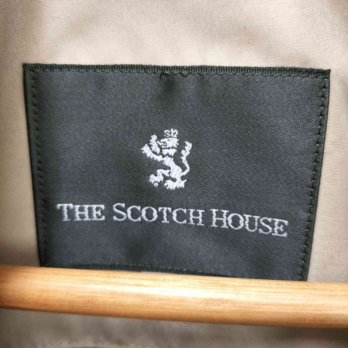 ザスコッチハウス The Scotch House 裏地メッシュジップアップブルゾン チンスト付 メンズ JPN:M