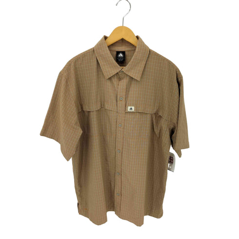 ナイキエーシージー NIKE ACG 00S DRI-FIT チェックフィッシングシャツ メンズ import:XL