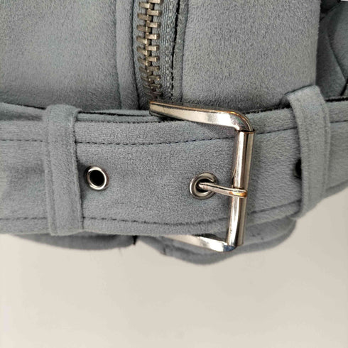 ザラ ZARA スエードダブルライダースジャケット レディース JPN:M