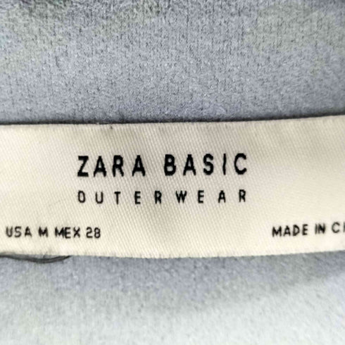 ザラ ZARA スエードダブルライダースジャケット レディース JPN:M
