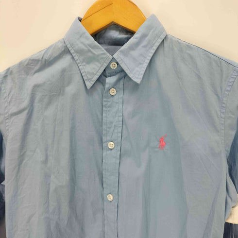 ポロラルフローレン POLO RALPH LAUREN ポニー刺繍 ポプリンシャツ レディース US:6
