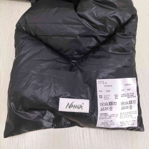 ナンガ NANGA PORTABLE LIGHT DOWN MUFFLER メンズ