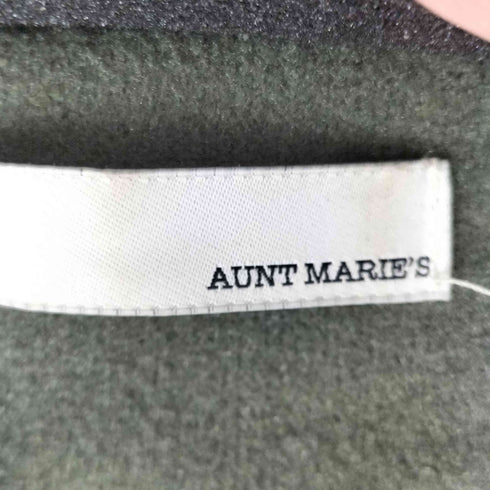 アントマリーズ Aunt Maries ウールライクベルテッドロングコート レディース FREE