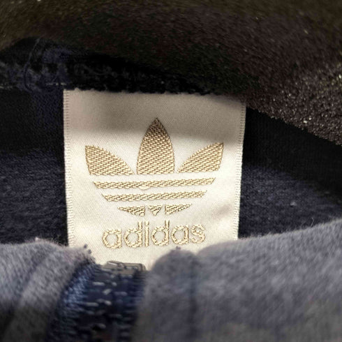 アディダス adidas 80-90S デサント製 ハーフジップスウェット メンズ import:L