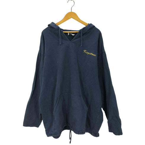 SPORTICA 刺繍 Vネック プルオーバーパーカー メンズ