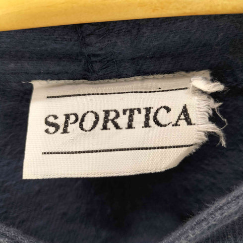 SPORTICA 刺繍 Vネック プルオーバーパーカー メンズ