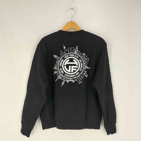 ハフ HUF INTERNATIONALLY KNOWN CREW インターナショナル ノウン クルーネックスウェット トレーナー メンズ JPN:S