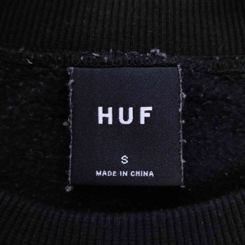 ハフ HUF INTERNATIONALLY KNOWN CREW インターナショナル ノウン クルーネックスウェット トレーナー メンズ JPN:S