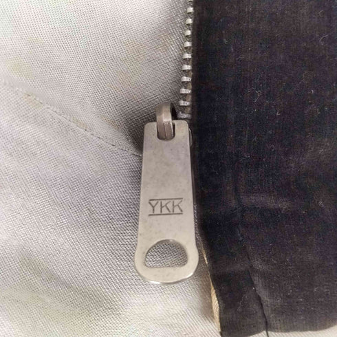 70S 回転式YKK ZIP 虎刺繍 ベロア スカジャン メンズ