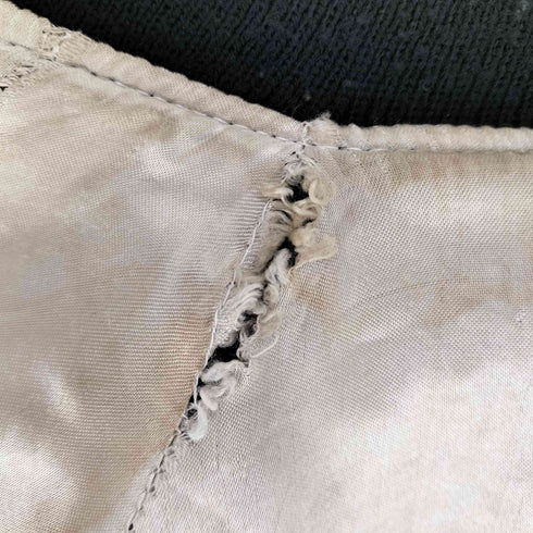 70S 回転式YKK ZIP 虎刺繍 ベロア スカジャン メンズ