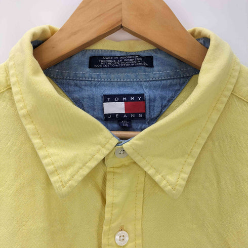 トミーヒルフィガー TOMMY HILFIGER 胸ポケット コットン 長袖シャツ メンズ JPN:XXL