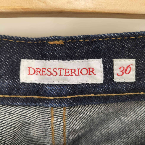 ドレステリア DRESSTERIOR テーパードデニムパンツ レディース 36
