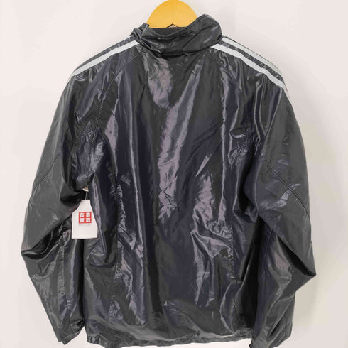 アディダス adidas フロントロゴ ポリ地ジャケット メンズ JPN:L