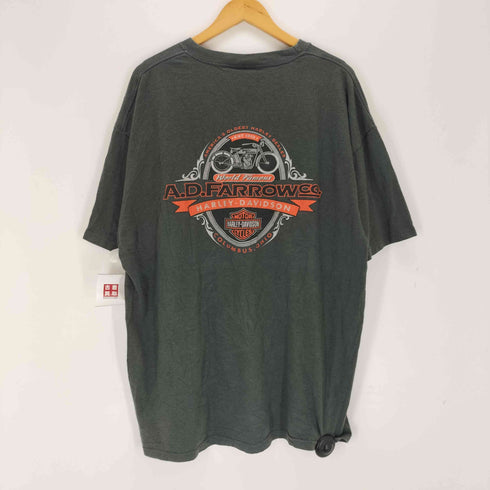 ハーレーダビッドソン HARLEY-DAVIDSON 80-90s USA製 プリントクルーネックTシャツ メンズ 2XL