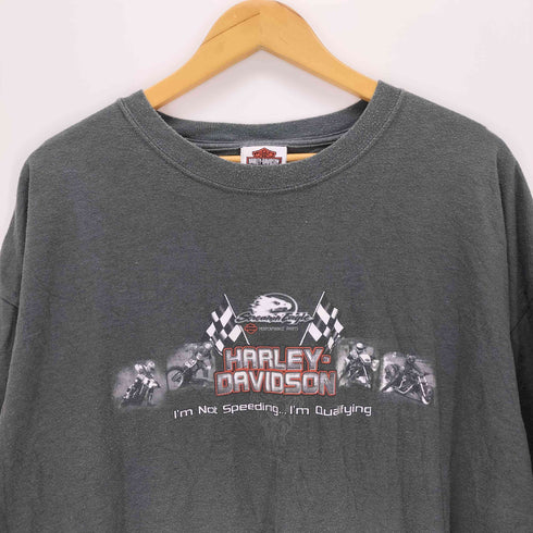 ハーレーダビッドソン HARLEY-DAVIDSON 80-90s USA製 プリントクルーネックTシャツ メンズ 2XL