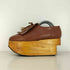 ヴィヴィアンウエストウッド Vivienne Westwood 英国製 Rocking Horse Golf ロッキング ホース ゴルフ タッセル 厚底 レザーシューズ レディース