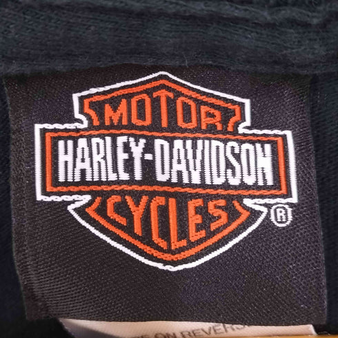 ハーレーダビッドソン HARLEY-DAVIDSON USA製 プリントクルーネックTシャツ メンズ 2XL