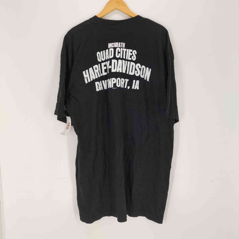 ハーレーダビッドソン HARLEY-DAVIDSON USA製 イーグルプリントクルーネックTシャツ メンズ 3XL
