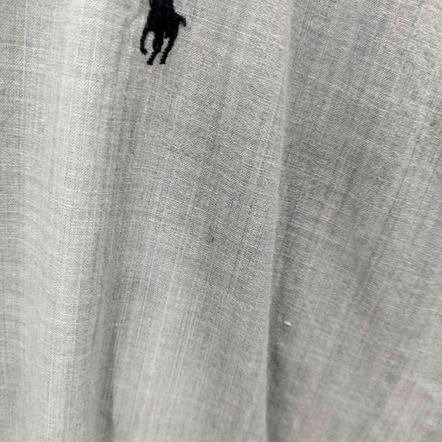 ポロバイラルフローレン Polo by RALPH LAUREN スモールポニー刺繍 シャンブレースイングトップ メンズ import:S