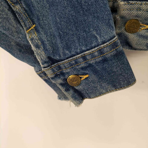 リー Lee 80-90S MADE IN USA デニムトラッカージャケット メンズ import:M