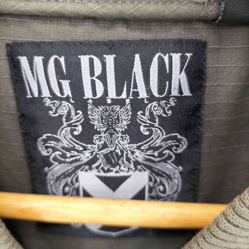 MG BLACK 90S リップストップ ジップアップブルゾン メンズ JPN:L