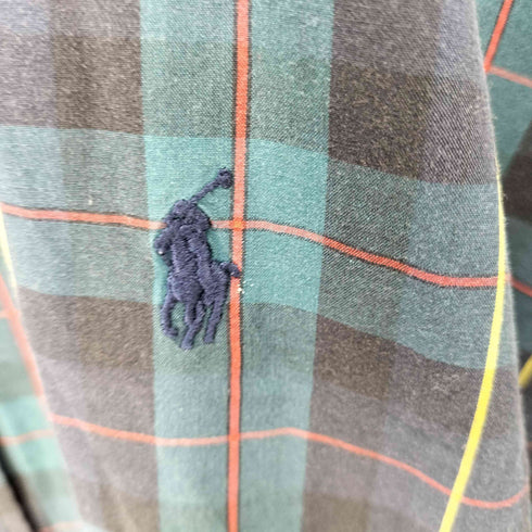 ラルフローレン RALPH LAUREN BLAKE スモールポニー刺繍 BD L/S チェックシャツ メンズ import:M