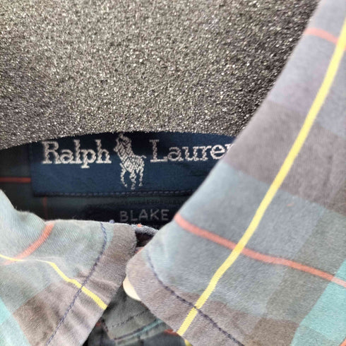 ラルフローレン RALPH LAUREN BLAKE スモールポニー刺繍 BD L/S チェックシャツ メンズ import:M