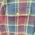 チャップスラルフローレン CHAPS RALPH LAUREN 80S 襟コーデュロイ チェックネルシャツ メンズ import:L