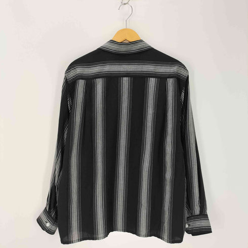 ワコマリア WACKO MARIA 23SS STRIPED OPEN COLLAR SHIRT L/S (TYPE-1) メンズ JPN:S