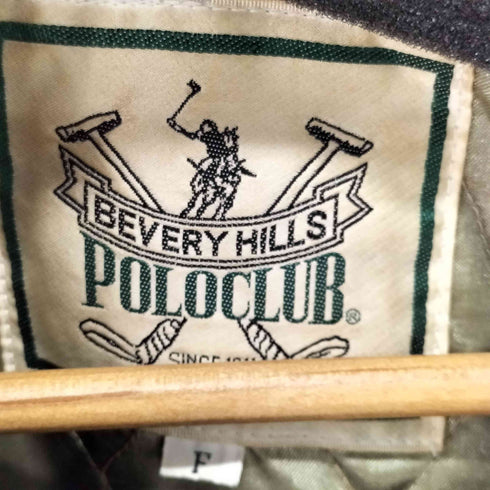 ビバリーヒルズポロクラブ BEVERLY HILLS POLO CLUB レザー切替スタジャン メンズ FREE