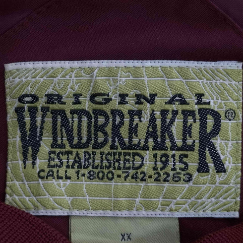 ウィンドブレーカー WINDBREAKER カップショルダー ダービージャケット ブルゾンジャケット メンズ XX