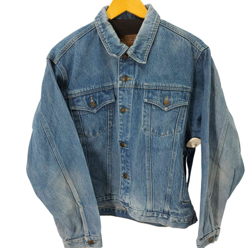 デニムアンドコー Denim&Co デニムトラッカージャケット メンズ import:L