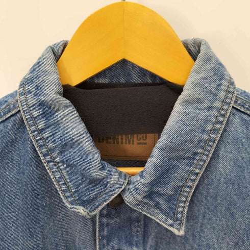 デニムアンドコー Denim&Co デニムトラッカージャケット メンズ import:L