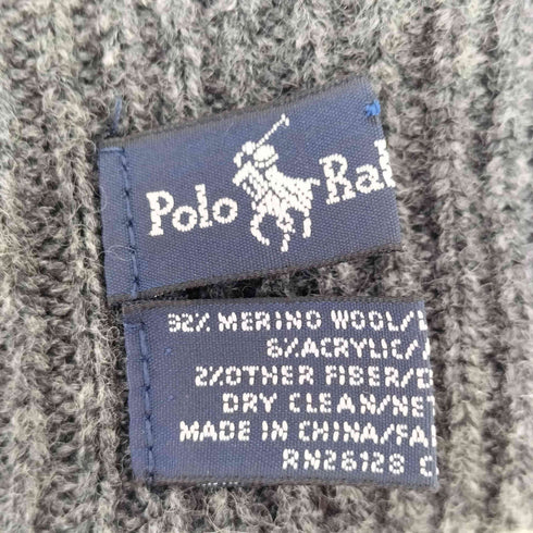 ポロラルフローレン POLO RALPH LAUREN ポニー刺繍 アクリル手袋 メンズ