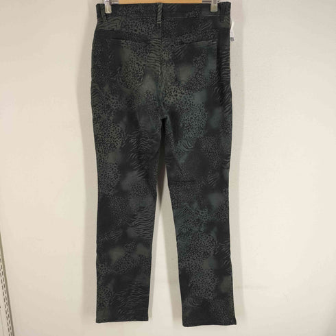 gloria vanderbilt amanda レオパード柄スリムパンツ レディース 10
