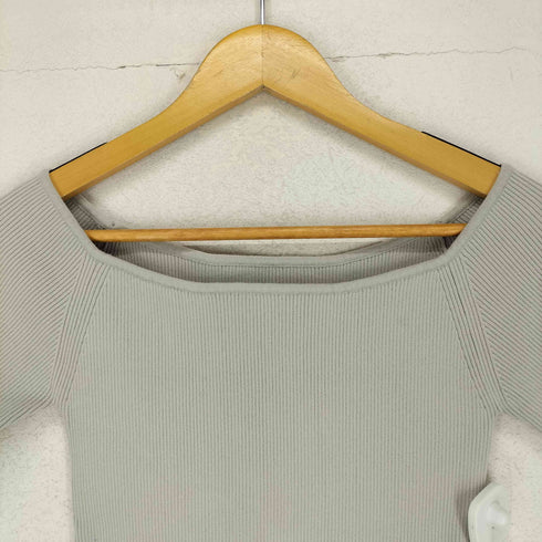 アンクレイヴ uncrave ドライタッチ ニット オフショル トップス レディース JPN:1