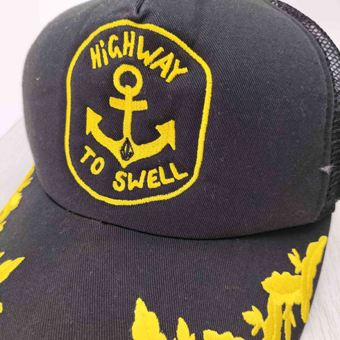 ヴォルコム VOLCOM 刺繍デザイン6パネルメッシュキャップ メンズ