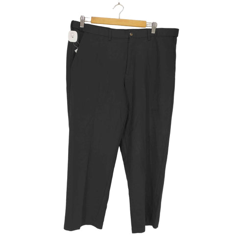 ハガークロージング HAGGAR TALONジッパー ノータックスラックス メンズ 38×29