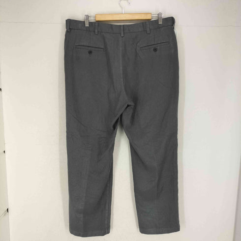 ハガークロージング HAGGAR TALONジッパー ノータックスラックス メンズ 38×30