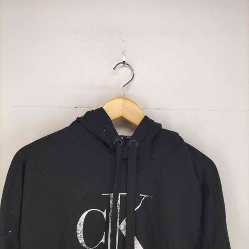 カルバンクラインジーンズ Calvin Klein Jeans ロゴプリントプルオーバーパーカー レディース JPN:M
