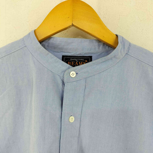 ビームスプラス BEAMS+ Band Collar Pullover Shirt メンズ JPN:L