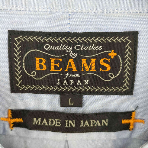 ビームスプラス BEAMS+ Band Collar Pullover Shirt メンズ JPN:L