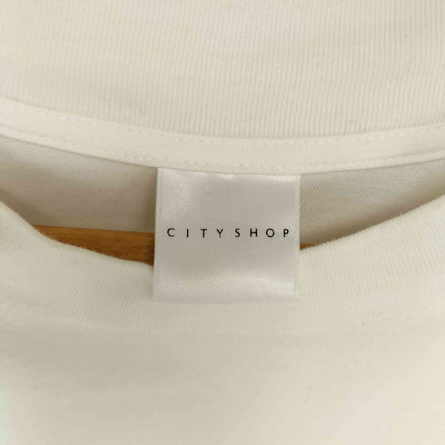 シティショップ CITYSHOP 23SS コットンS/S カットソー レディース