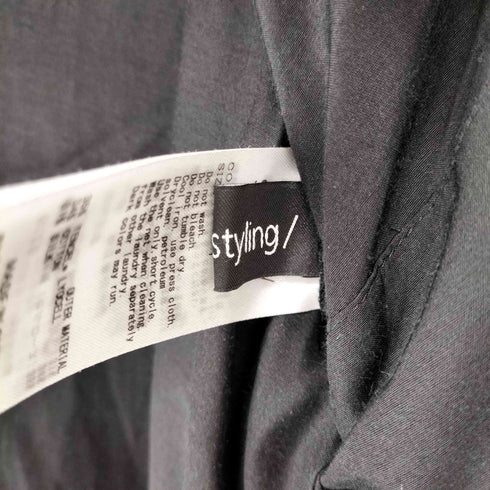 スタイリング styling シルクコットンレイヤードドレス レディース JPN:1