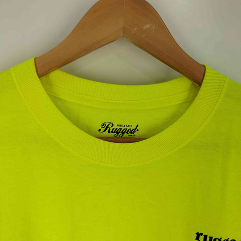 ラギッド RUGGED ロゴプリント ポケット ロングスリーブTシャツ メンズ JPN:L